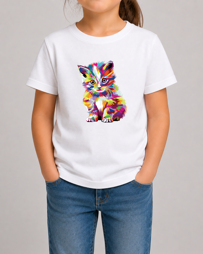 Colourful Kitten 2 Tshirt
