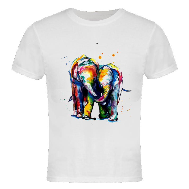Colorful Elephants T-shirt