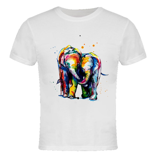 Colorful Elephants T-shirt