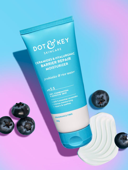 DOT & KEY Barrier Repair Hydrating pH5.5 Face Cream with Ceramides & Hyaluronic