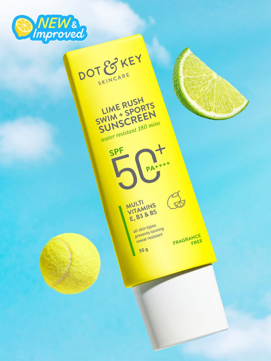DOT & KEY Lime Rush Swim + Sports SPF 50+ PA++++ Sunscreen