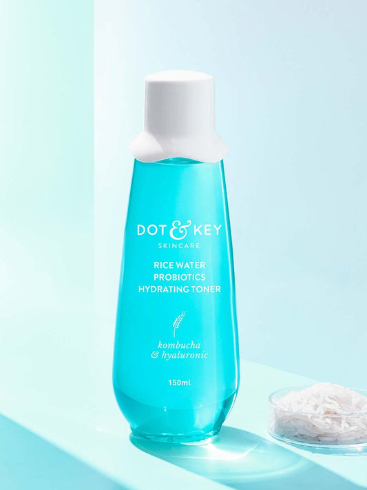 DOT & KEY Rice Water Hydrating Toner with Hyaluronic for Oily & Sensitive Skin