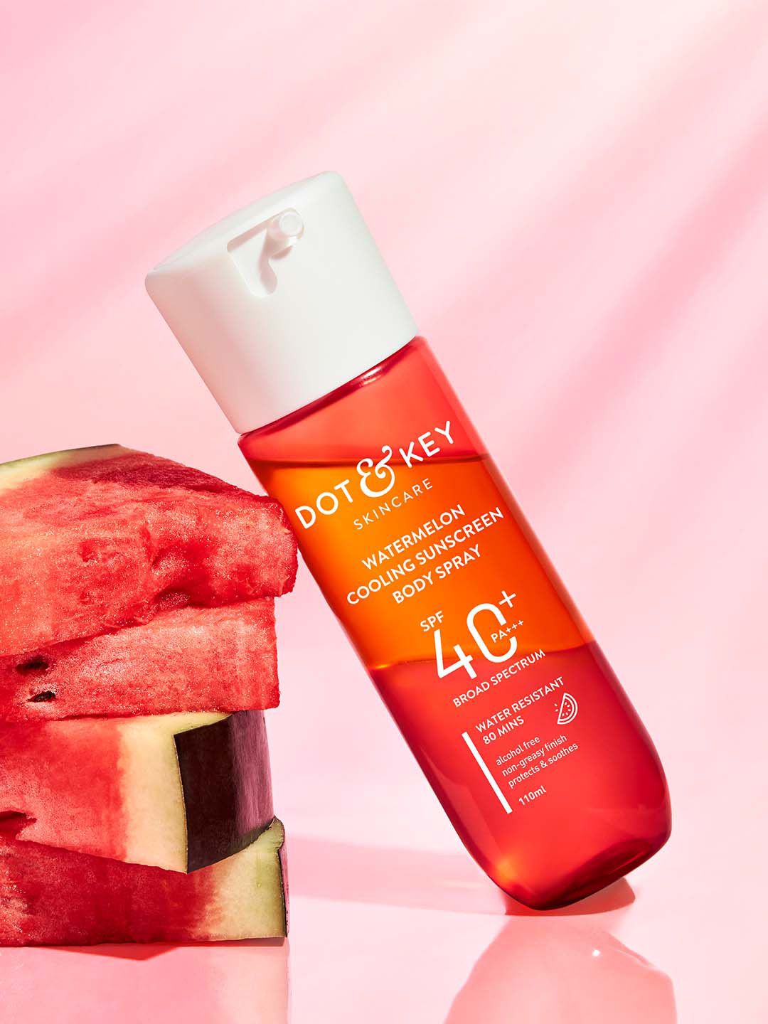 DOT & KEY Watermelon Cooling Sunscreen Body Spray SPF 40+ PA+++