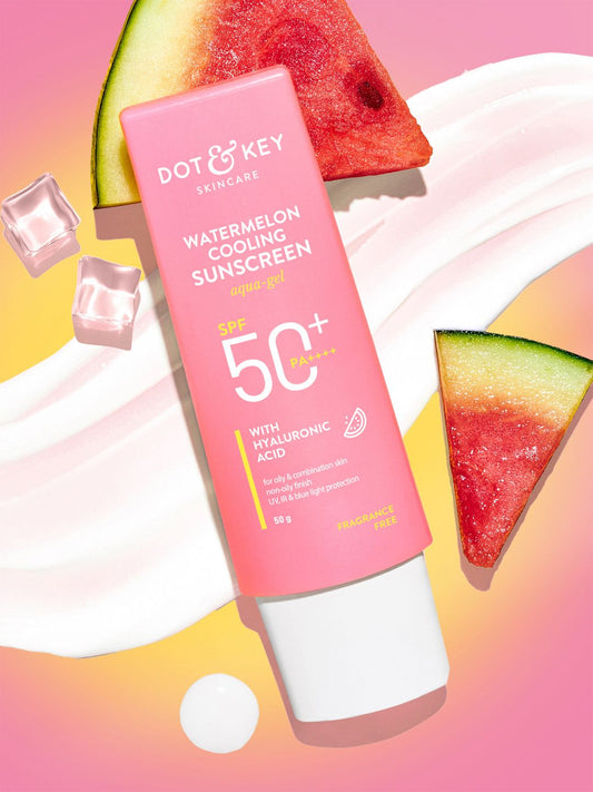 Dot & Key Watermelon Cooling Sunscreen SPF 50+ PA++++ With Hyaluronic Acid
