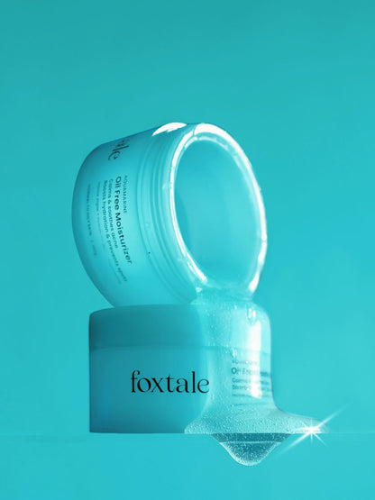 Foxtale Intense Hydrating Gel Moisturiser with Hyaluronic Acid for Glowing Skin