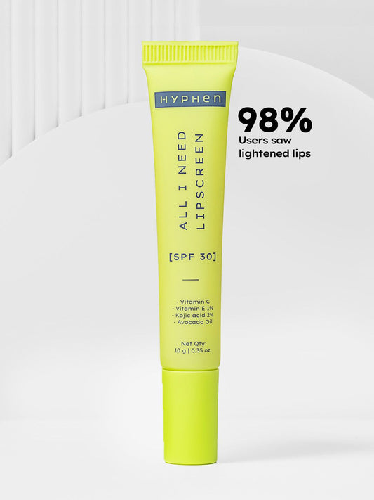 Hyphen All I Need Lipscreen SPF30 Lip Balm for Sun Protection & Pigmentation