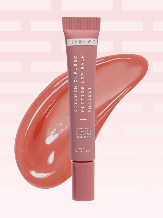 Hyphen Vitamin-Infused Peptide Lip Balm For 24 Hrs Moisturization - Hazel