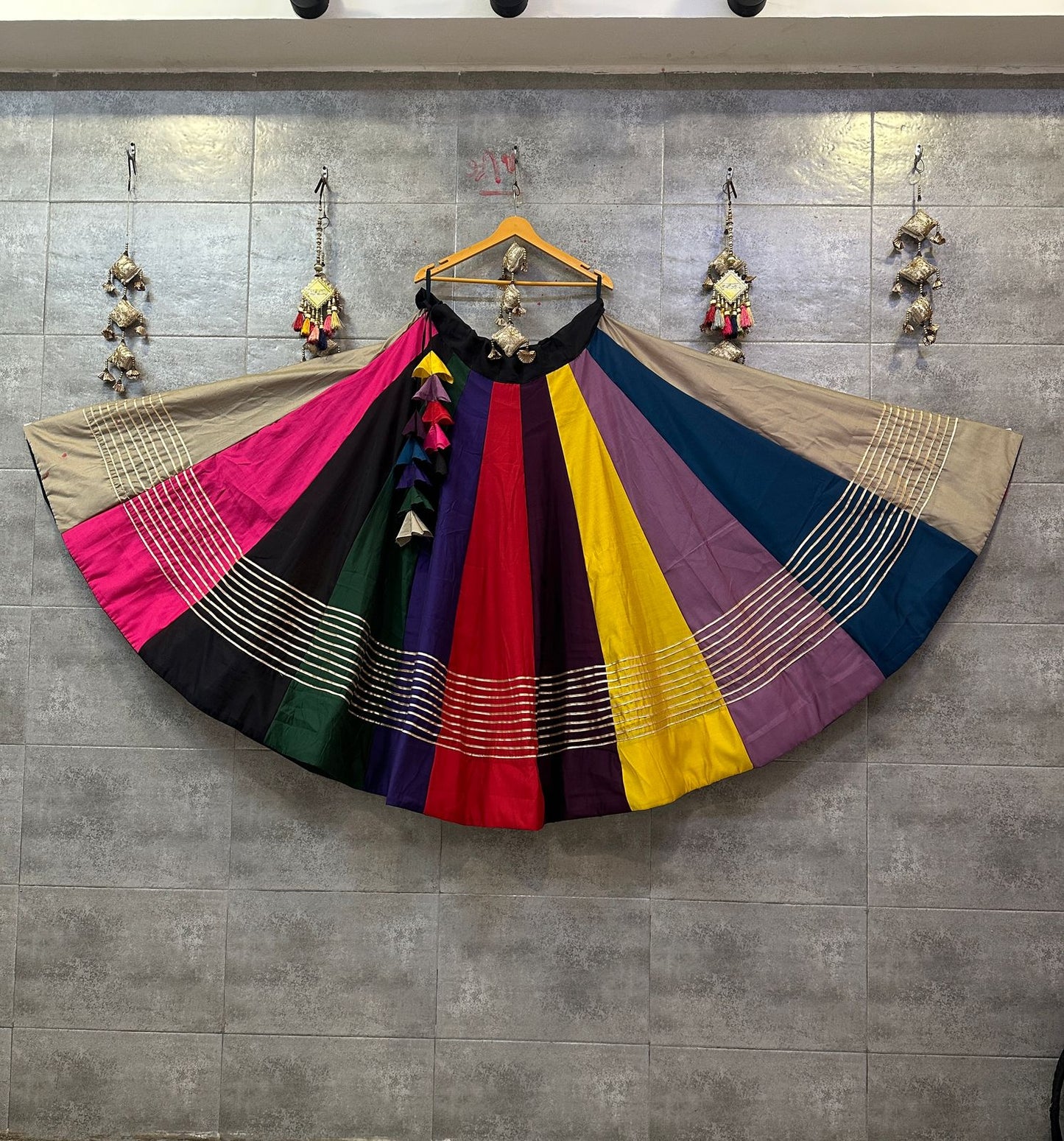 Multi colour chanya choli