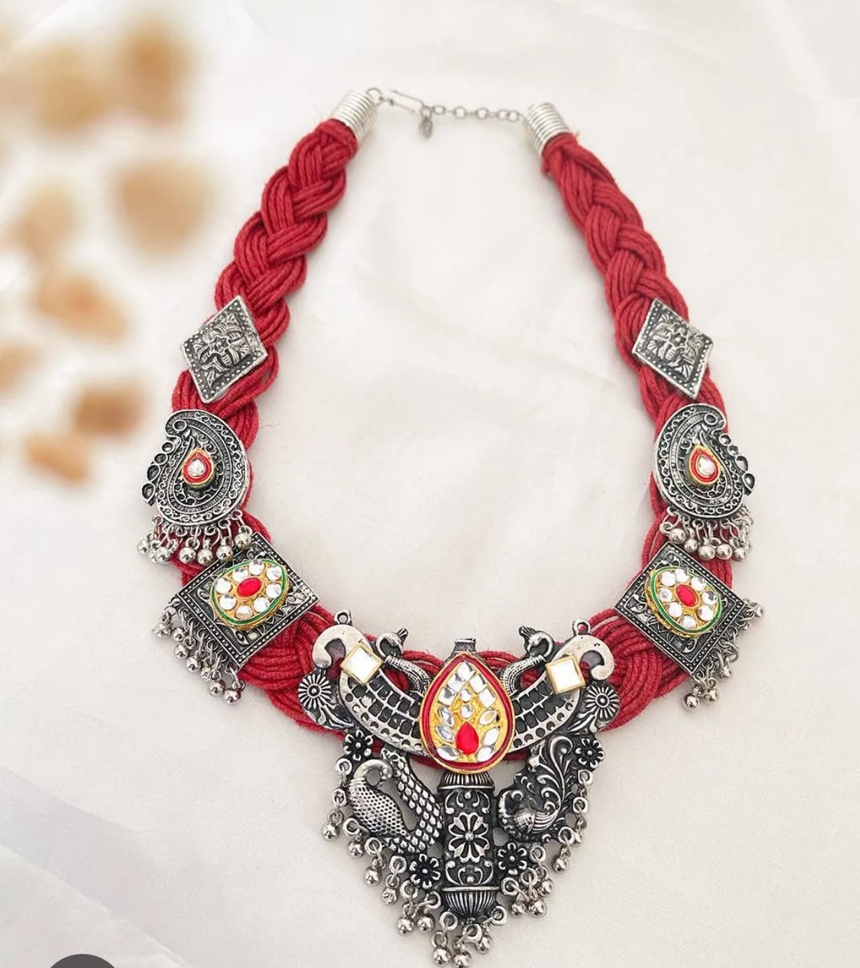 Oxidise necklaces