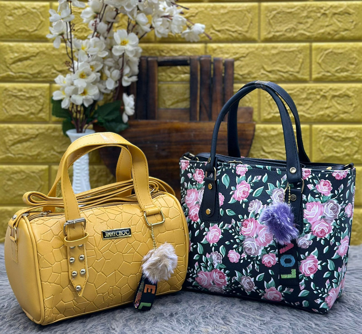 JIMMYCHOO & FLOWER SLING COMBO