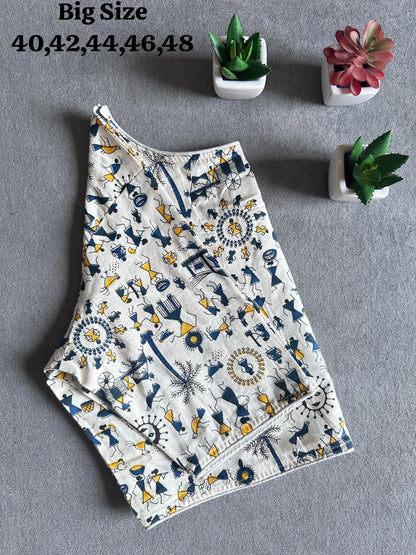 Pure Ajrakh Handloom Cotton Blouse