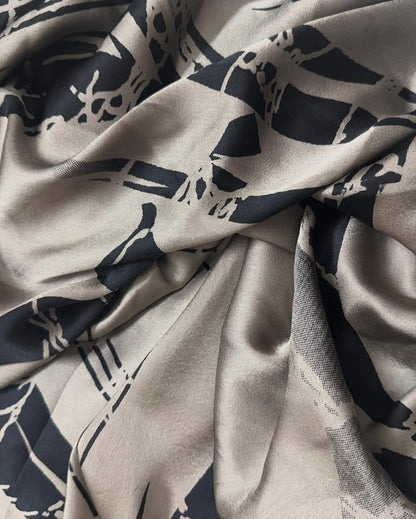 Pure Chinnon Digital Printed Saree
