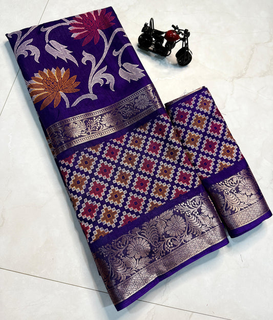 Pure Dola Silk Saree