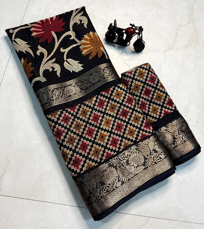 Pure Dola Silk Saree