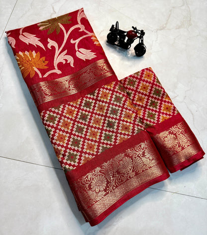 Pure Dola Silk Saree