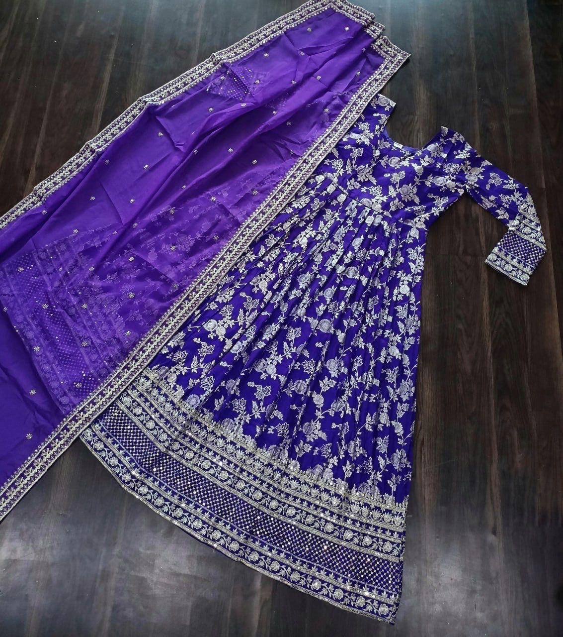 Jacquard Gown