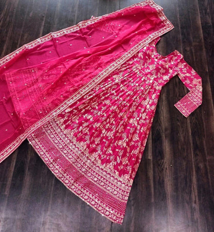 Jacquard Gown