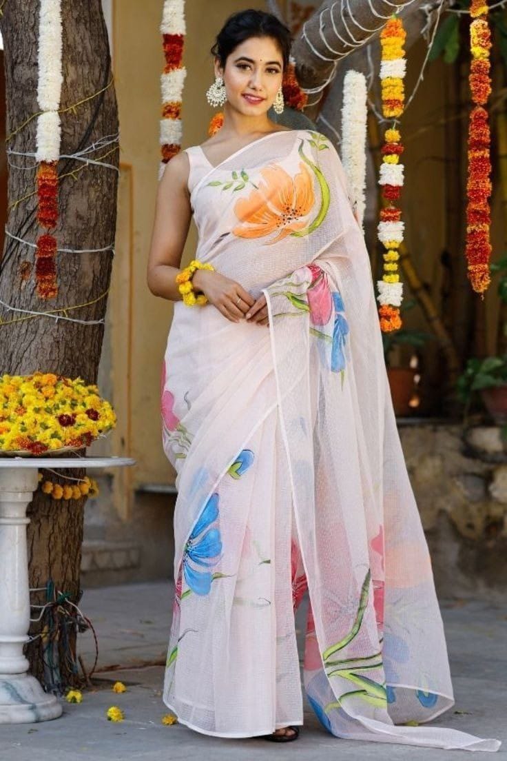 Organza Silk Saree