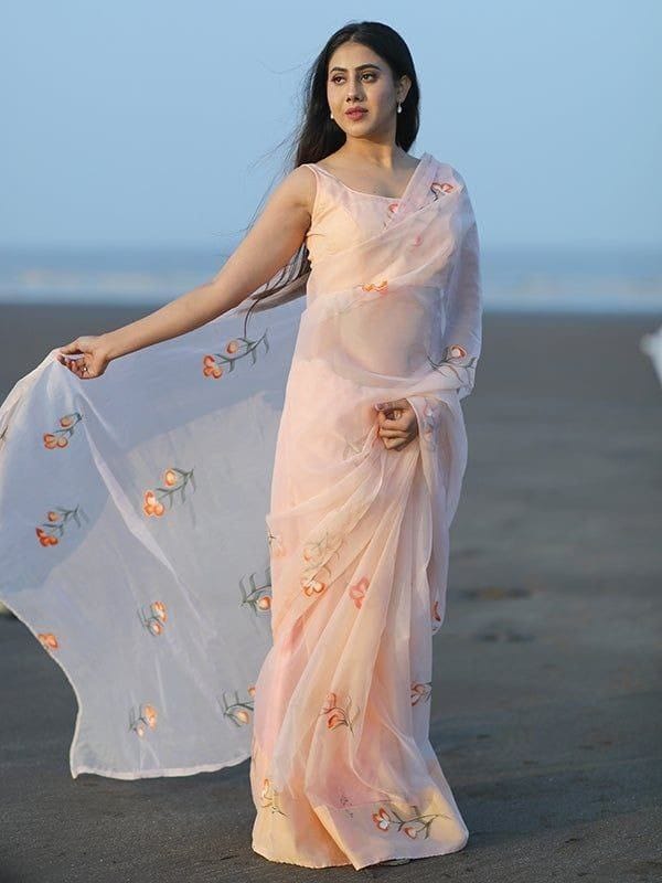 Organza Silk Saree