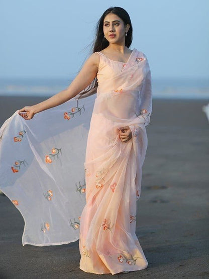 Organza Silk Saree