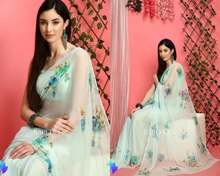 Organza Silk Saree