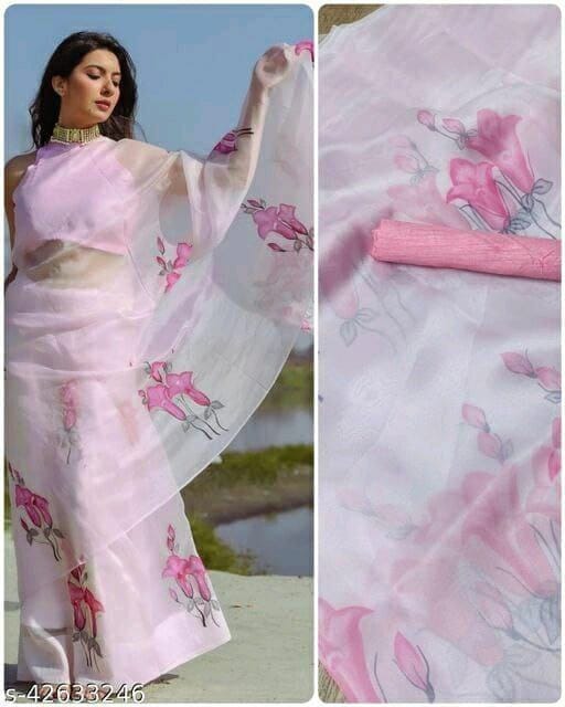 Organza Silk Saree