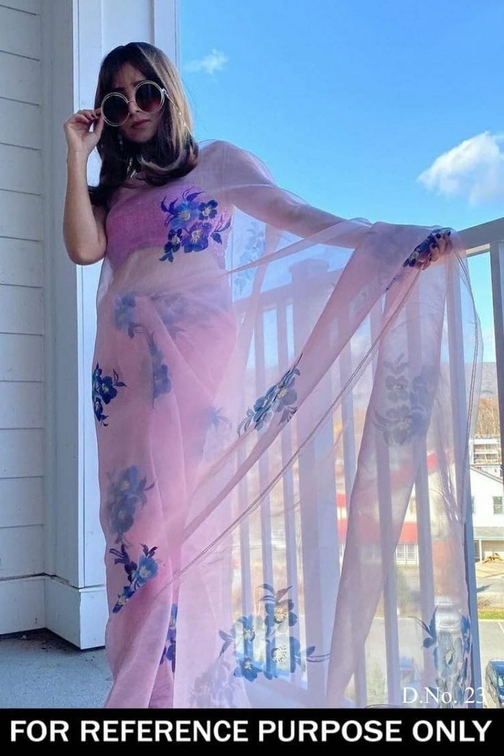 Organza Silk Saree
