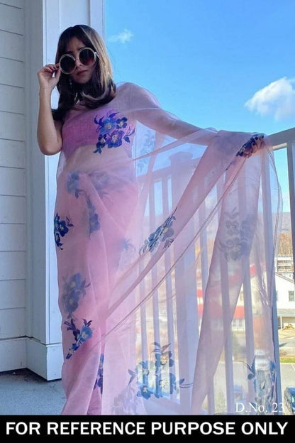 Organza Silk Saree