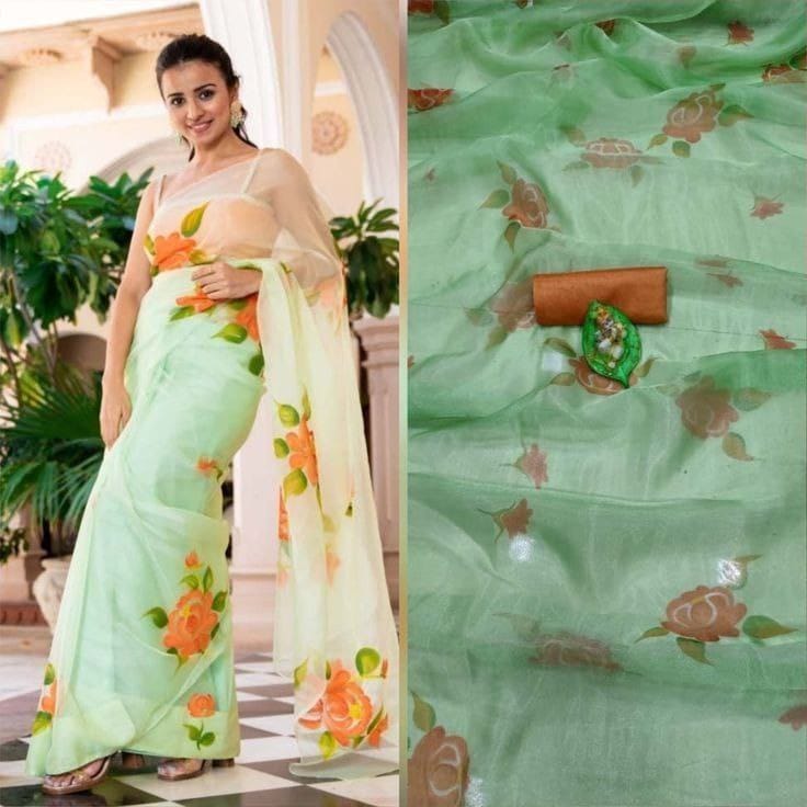 Organza Silk Saree