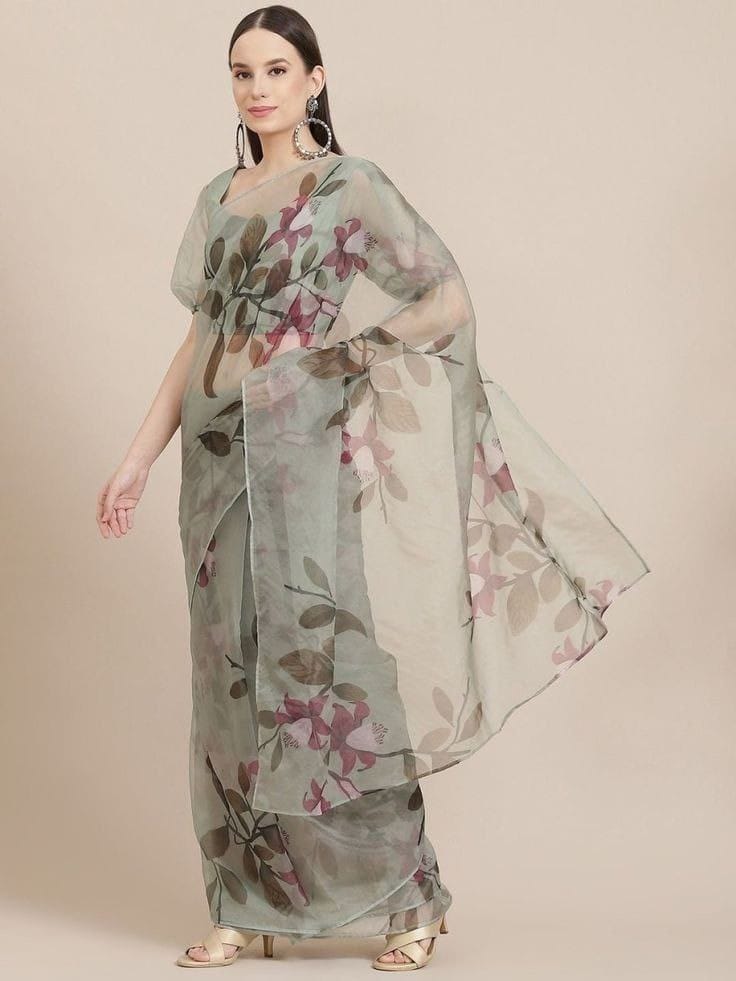Organza Silk Saree