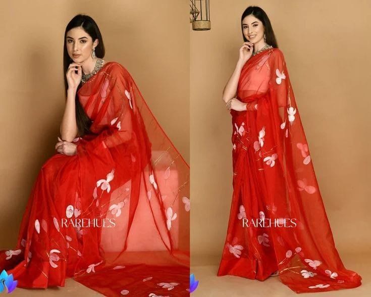 Organza Silk Saree