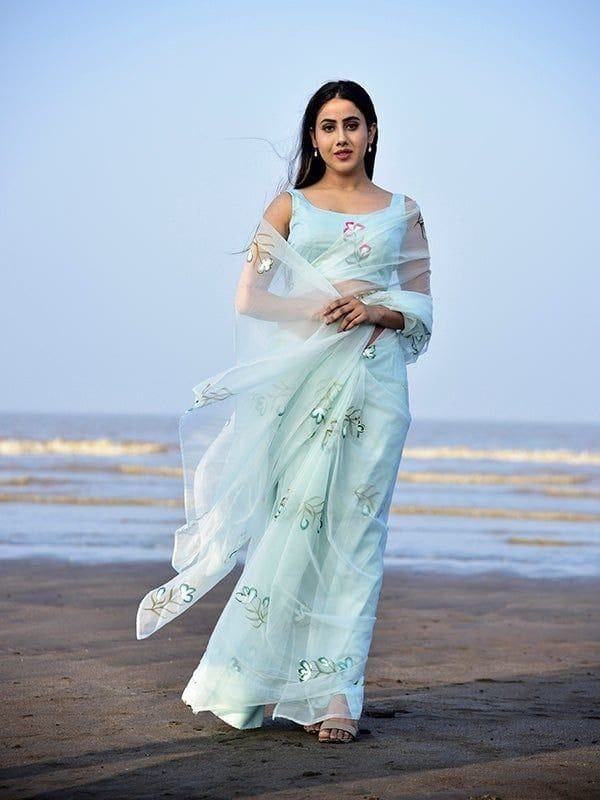 Organza Silk Saree