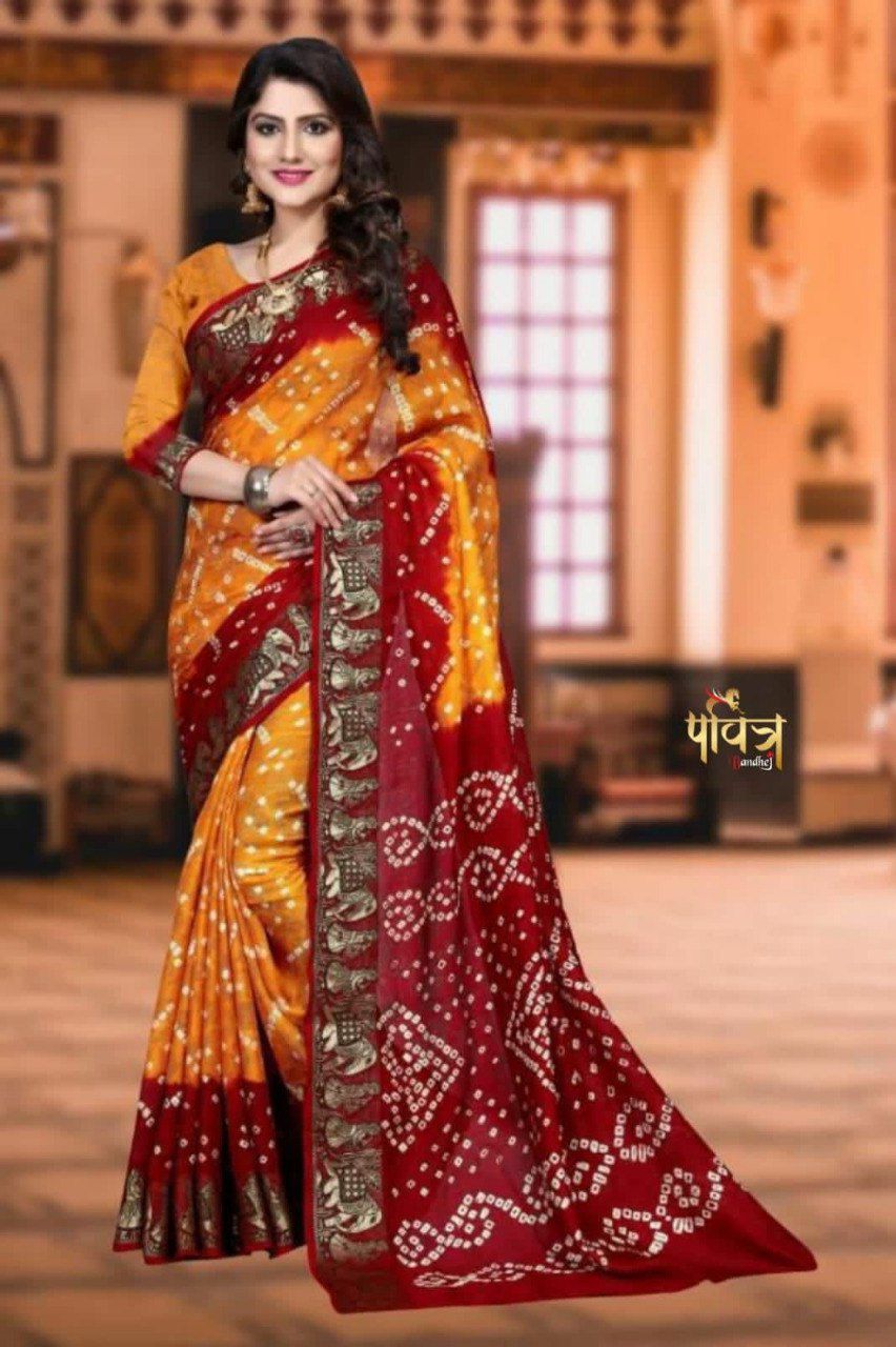 Bandhani Saree