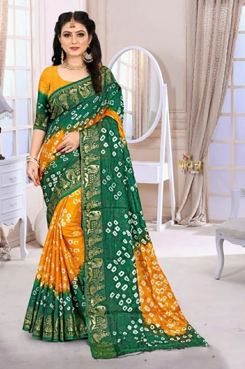 Bandhani Saree
