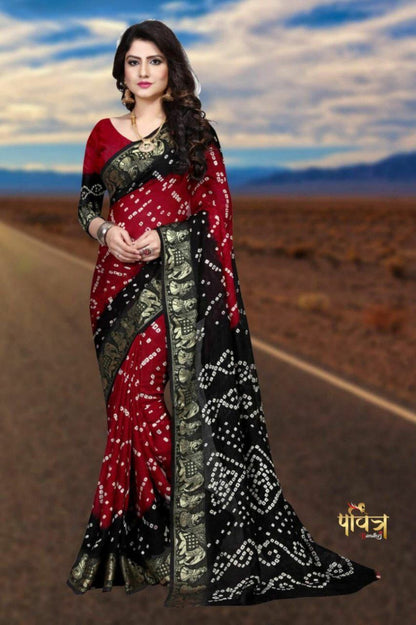 Bandhani Saree