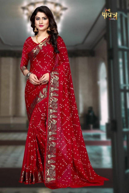 Bandhani Saree