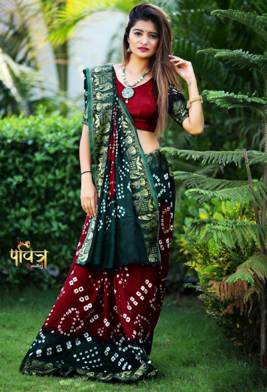 Bandhani Saree
