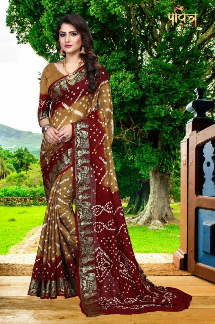 Bandhani Saree