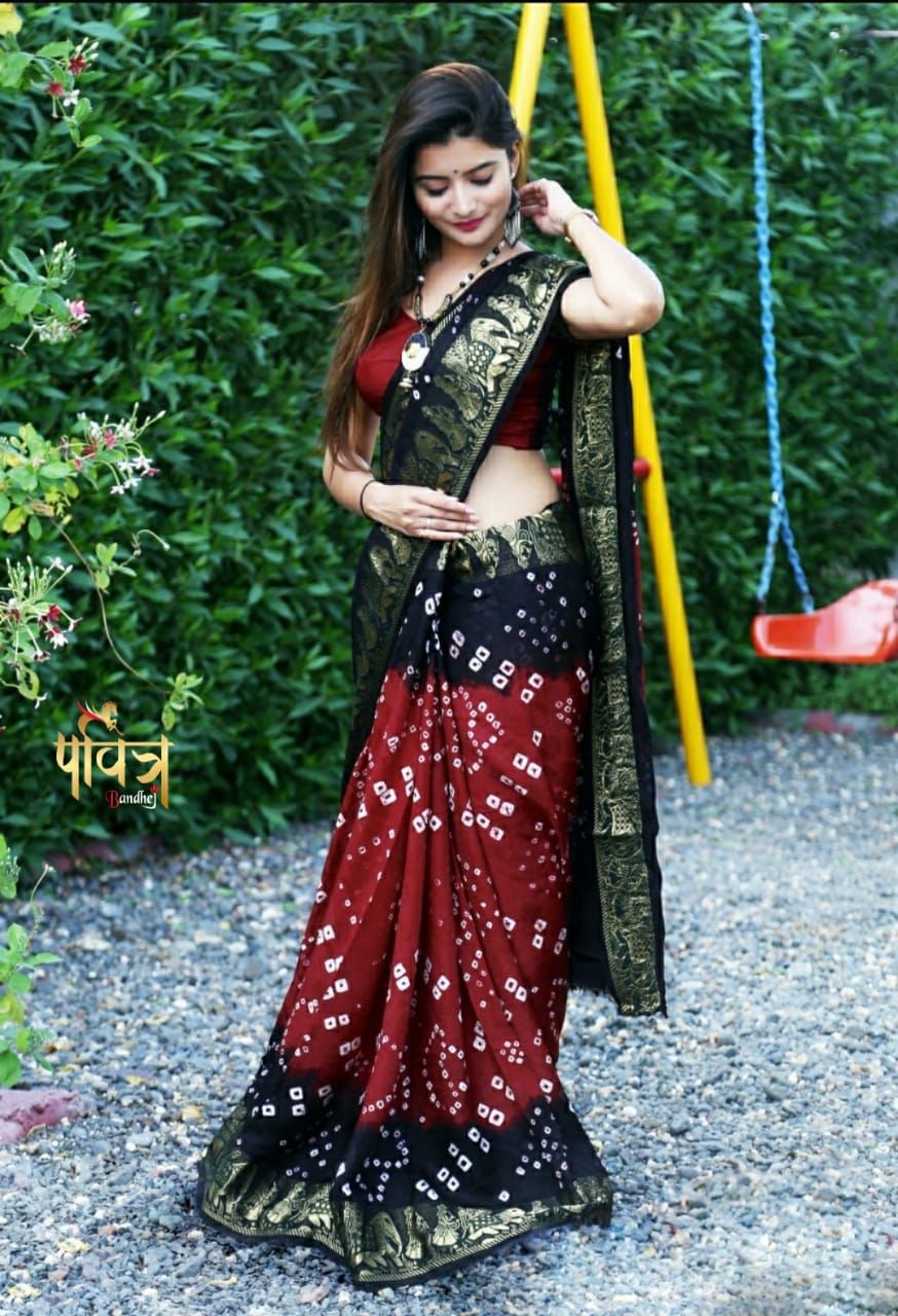 Bandhani Saree