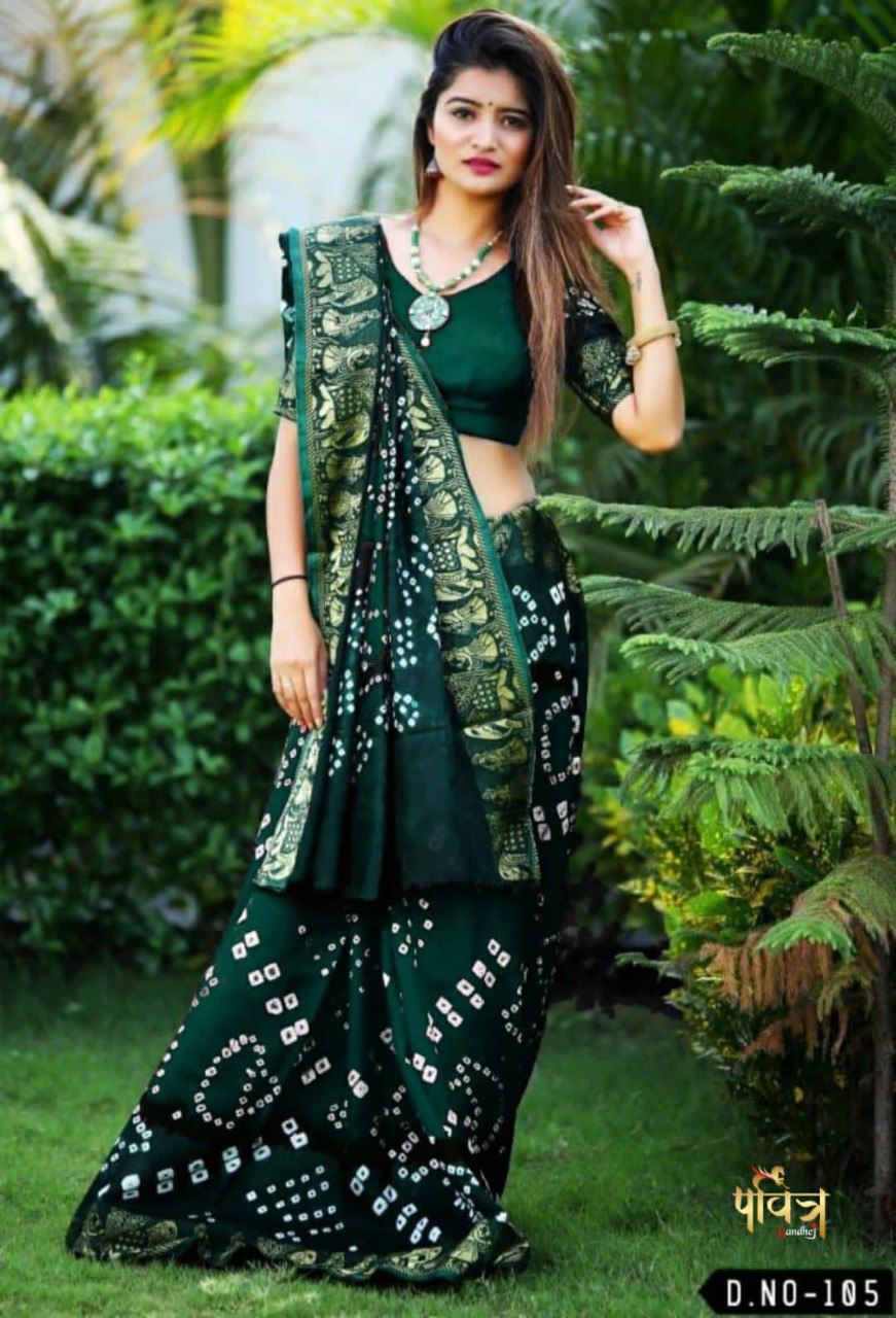 Bandhani Saree