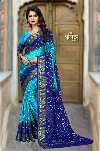 Bandhani Saree