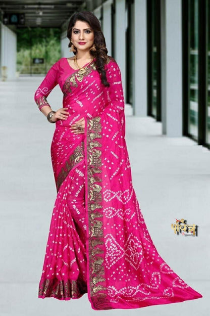 Bandhani Saree