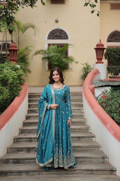 READYMADE TOP-SHARARA-DUPATTA