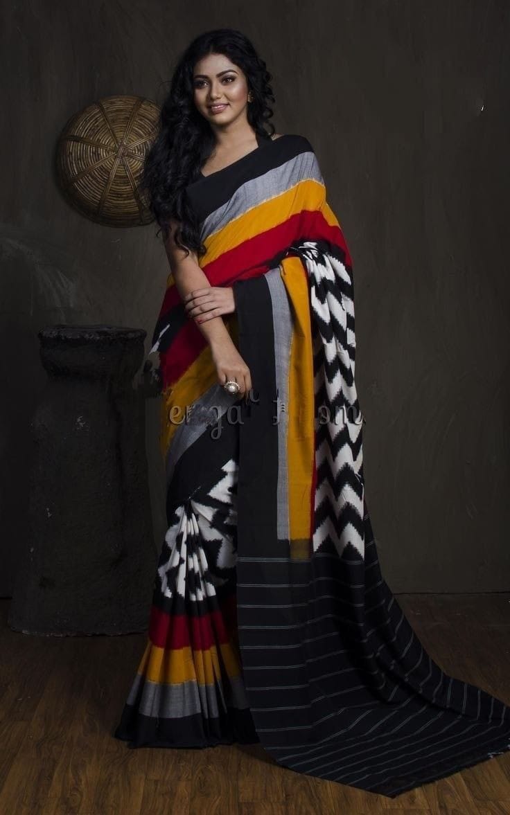Linen Saree