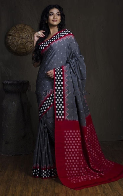 Linen Saree