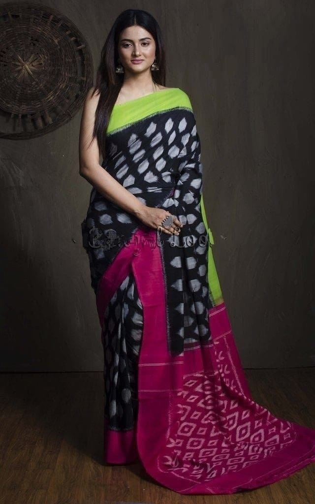 Linen Saree