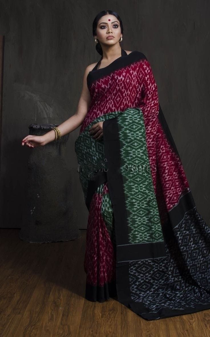 Linen Saree