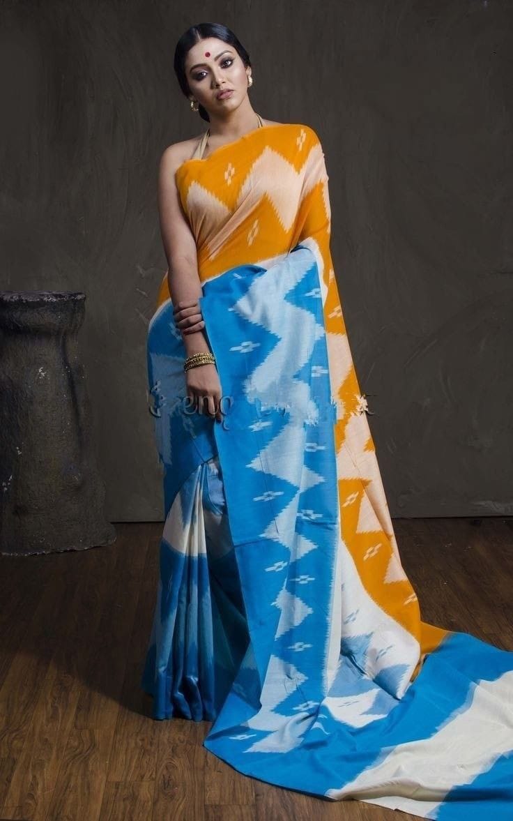 Linen Saree