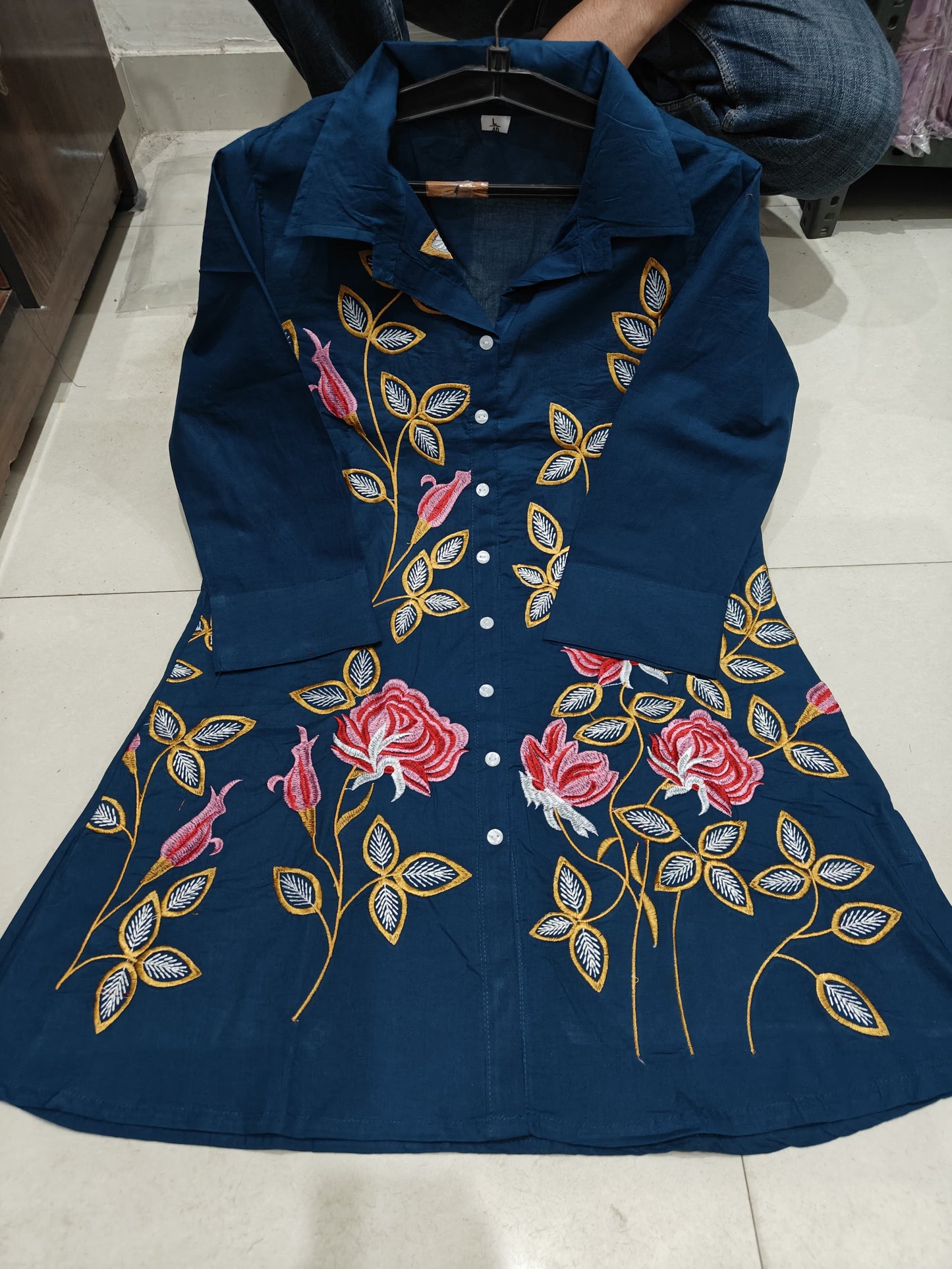 Embroidery Co-ord Set