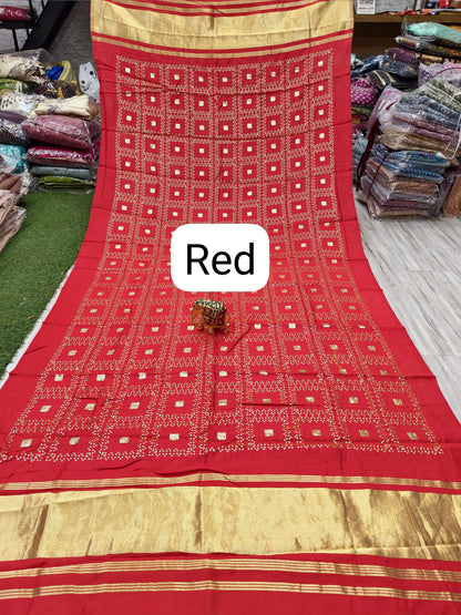 Semi Gajji Silk Dupatta